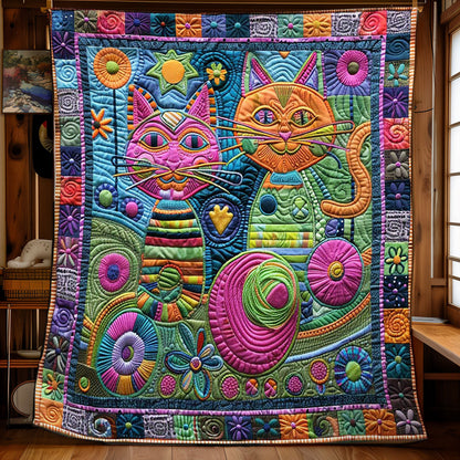 Feline Yarn Haven WN0908044CL Quilt
