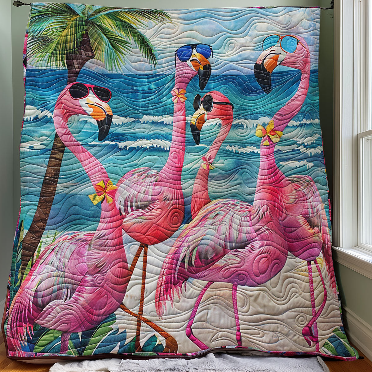 Flamingo Gala SR1008045CL Quilt