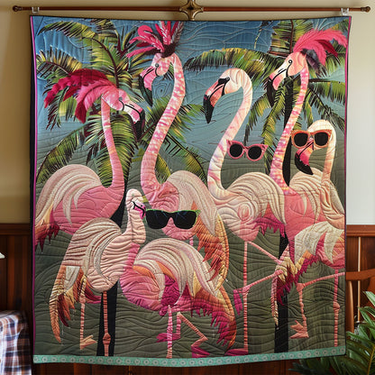 Flamingo Glamour Moments WN0909042CL Quilt