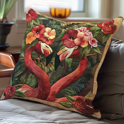 Flamingo Romance WN2907066CL Pillow Case