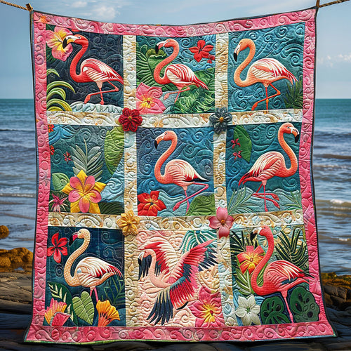 Flamingo Shore Comfort WN0808152CL Quilt