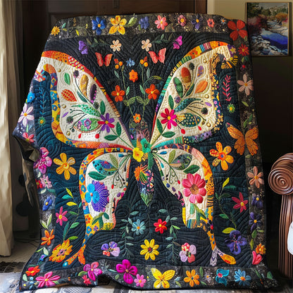 Floral Butterfly SR2108022CL Quilt