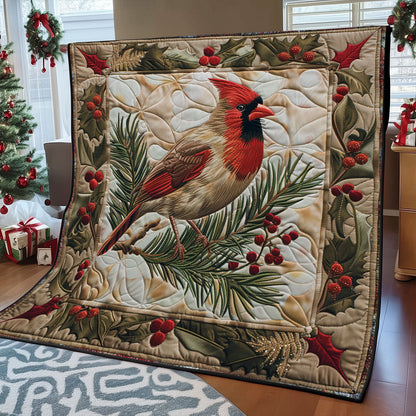 Flower Cardinal SR1908048CL Quilt