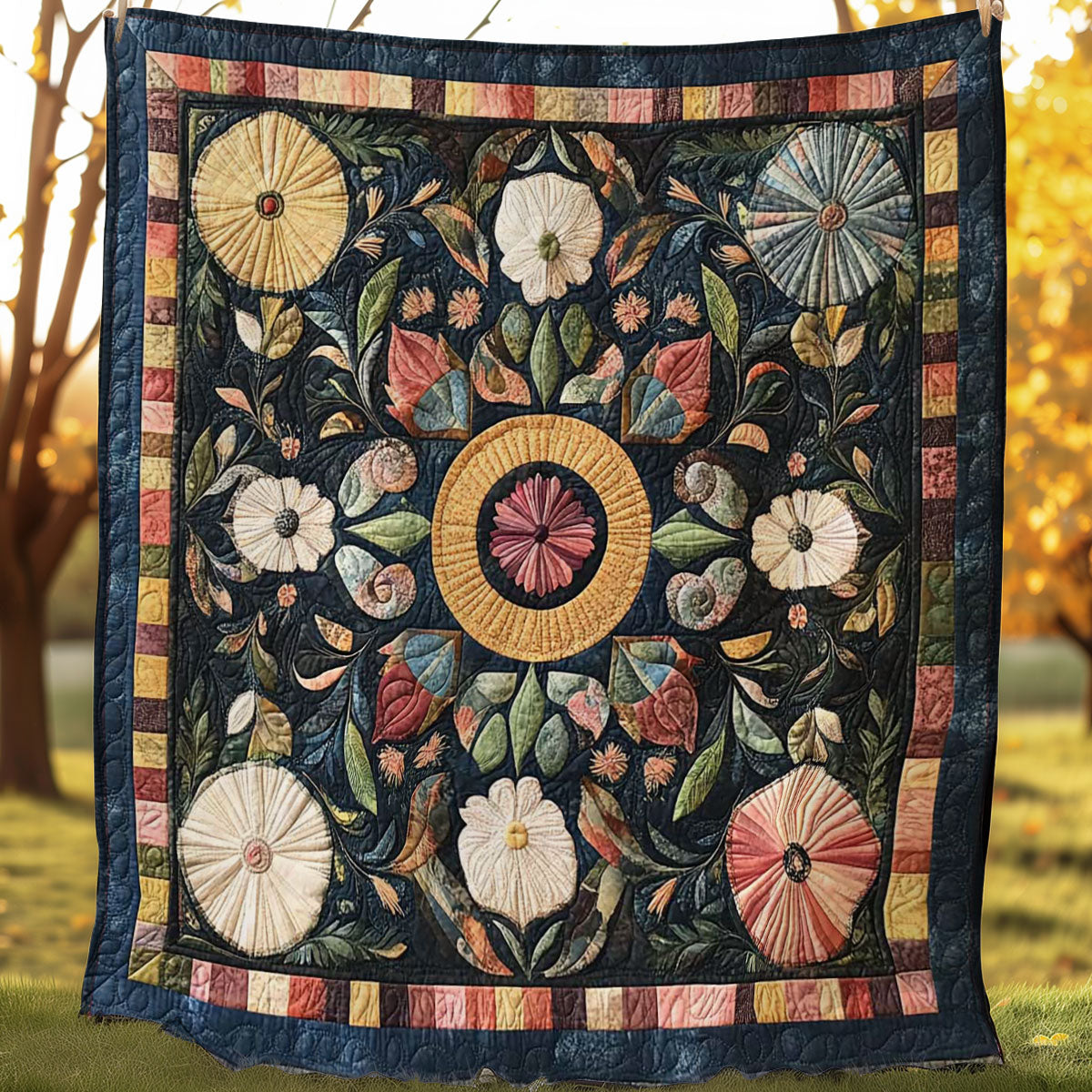 Flowers WN0308018CL Quilt