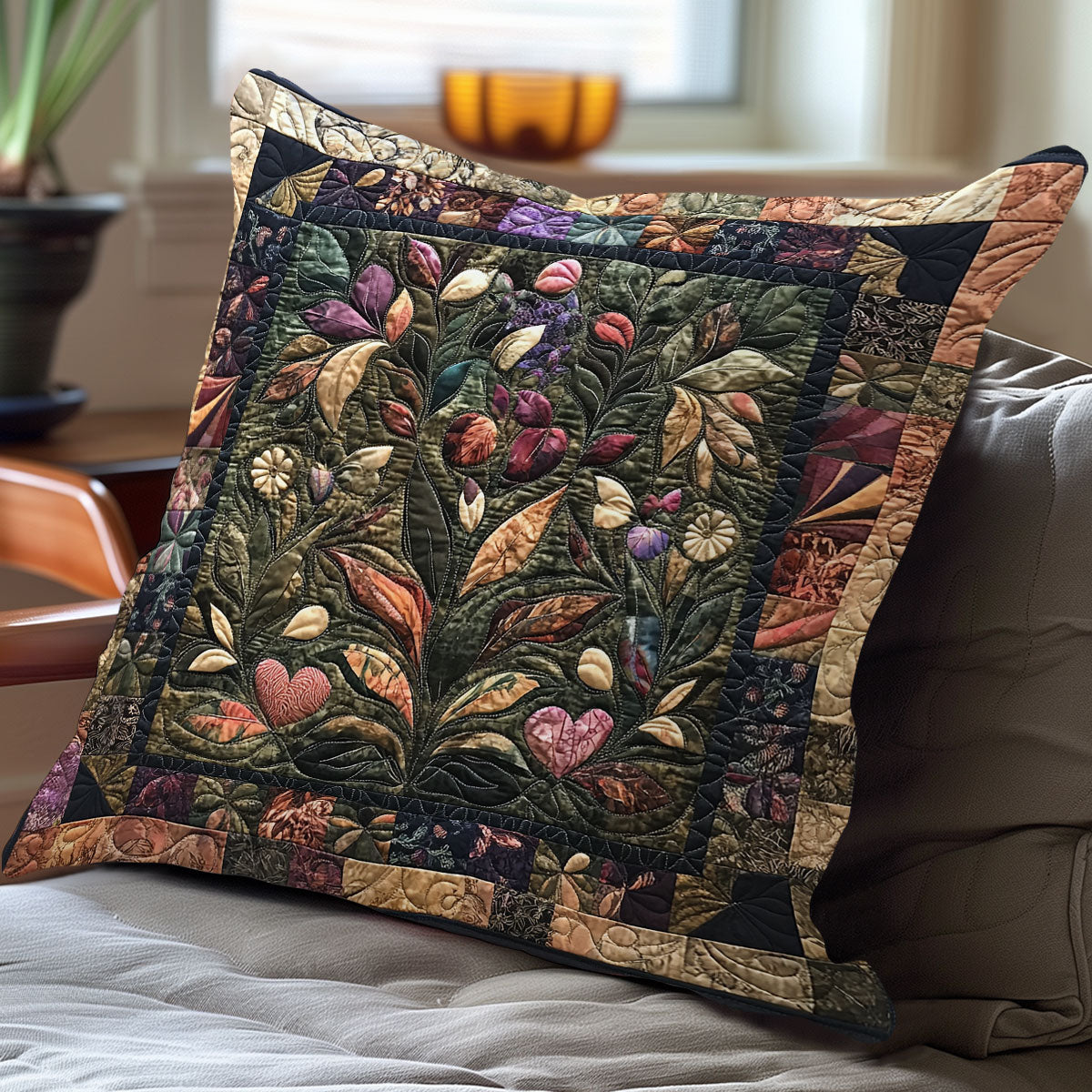 Flowers WN3107072CL Quilt Pillow Case