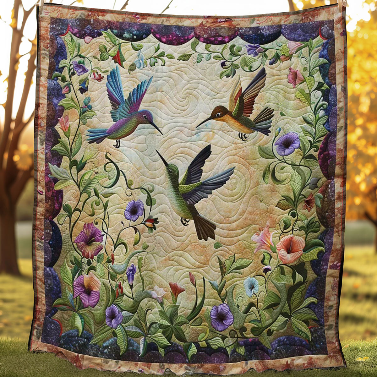 Fluttering Joy WN2607002CL Quilt