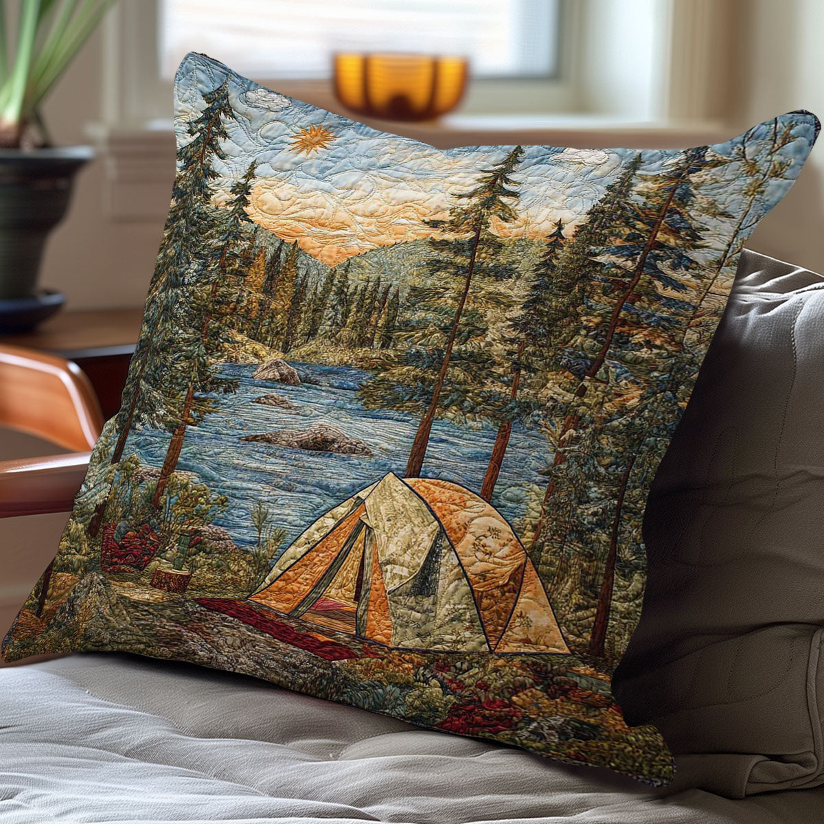 Forest Escape WN0208077CL Quilt Pillow Case