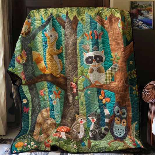 Forest Friends Adventure WN2608019CL Quilt