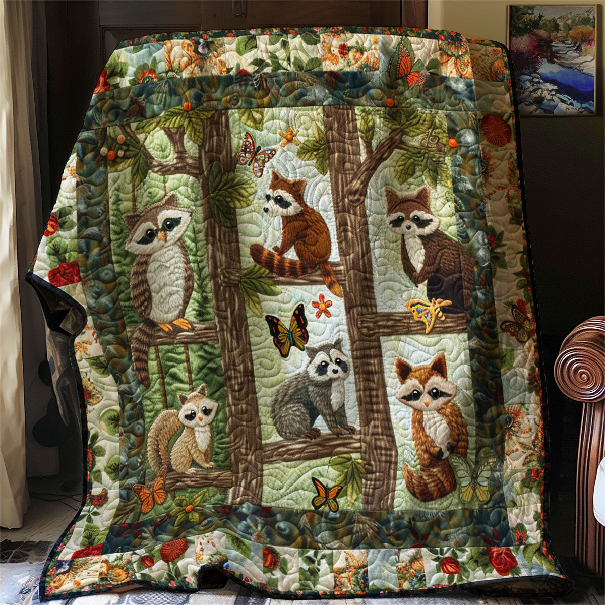 Forest Friends WN2208103CL Quilt