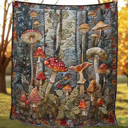 Forest Mushroom WN3007021CL Quilt