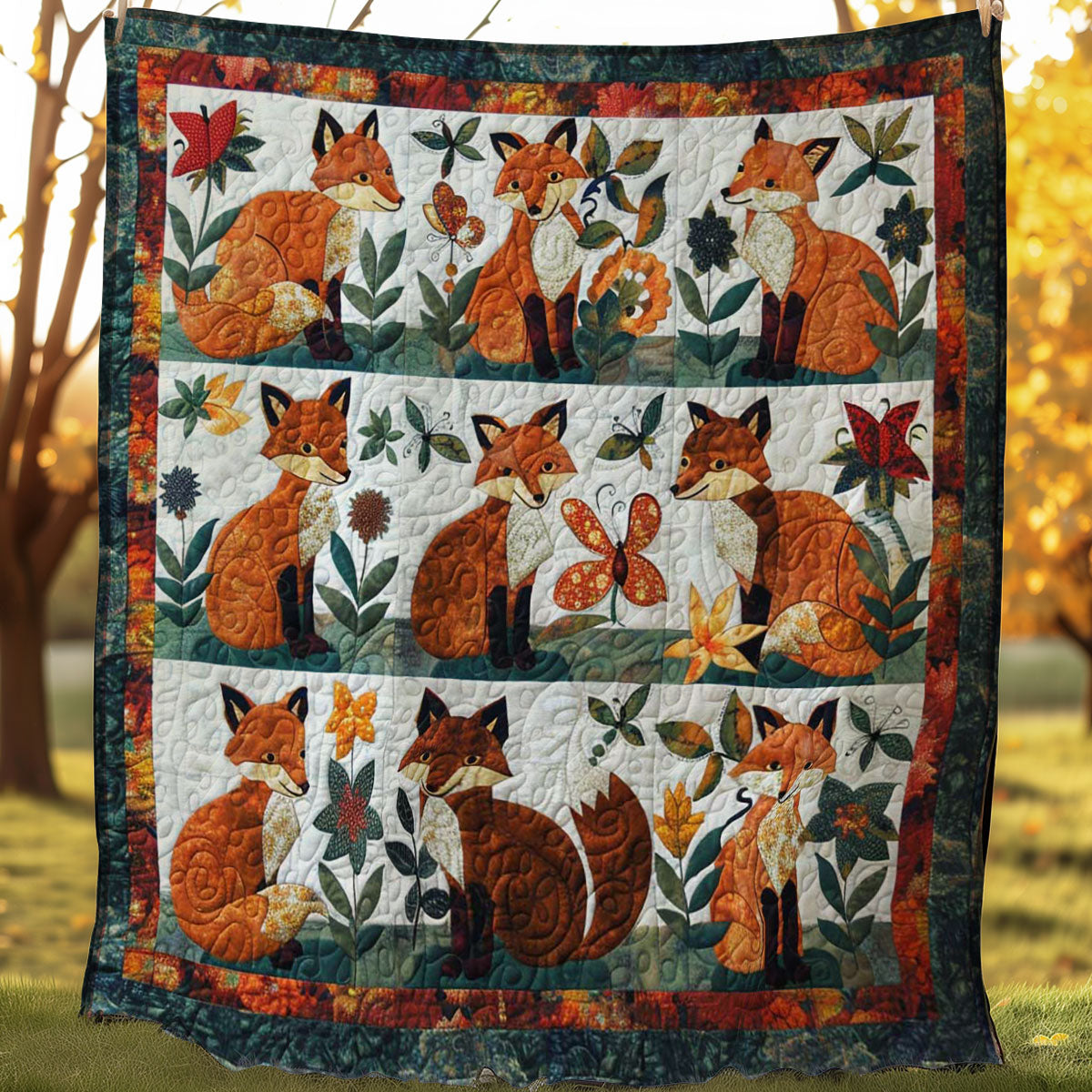 Foxie Cozy WN0808120CL Quilt