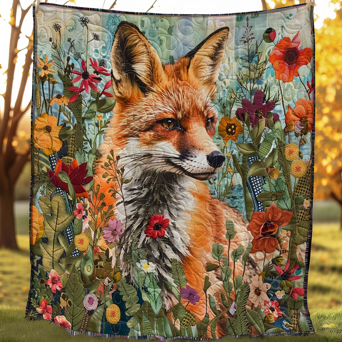 Foxy Nest WN0808103CL Quilt