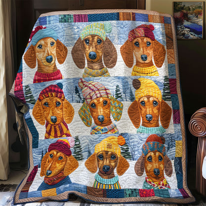 Freedom Dachshunds SR2308021CL Quilt