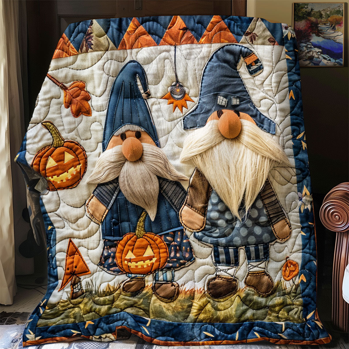 Friend Gnomes SR2008050CL Quilt