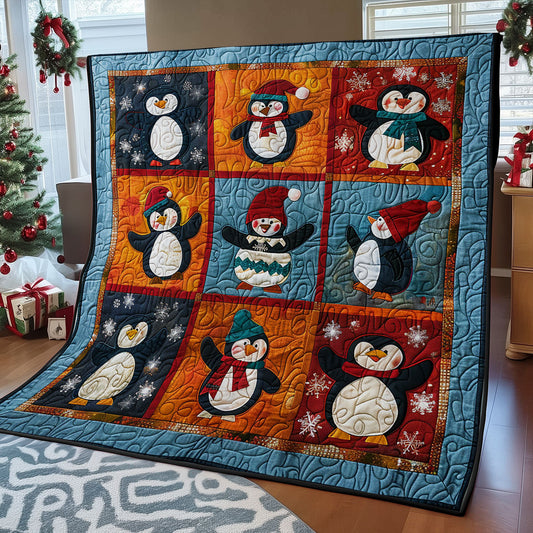 Friendly Penguins SR1908030CL Quilt