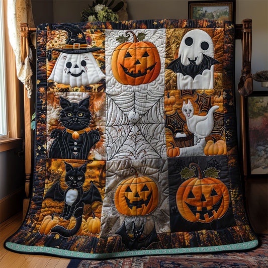 Frightful Halloween Creatures WN2908049CL Quilt