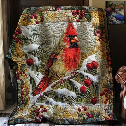 Frosty Cardinal WN2208047CL Quilt