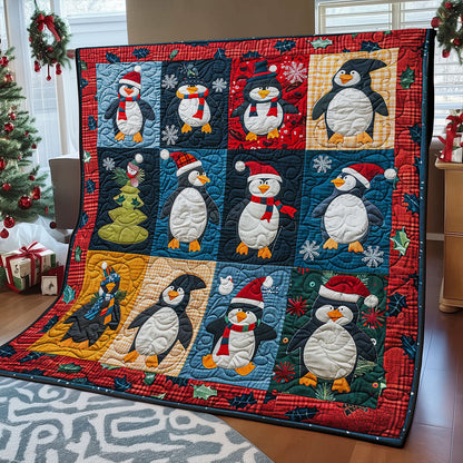 Funny Penguins SR1908026CL Quilt