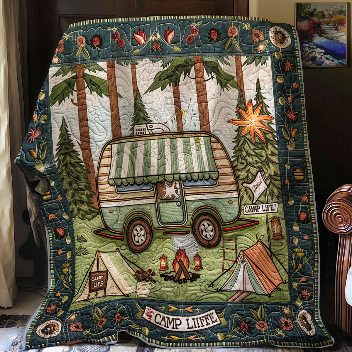 Garden Camper Van SR2308036CL Quilt