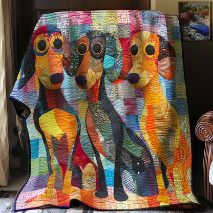 Gentle Dachshund WN2208074CL Quilt