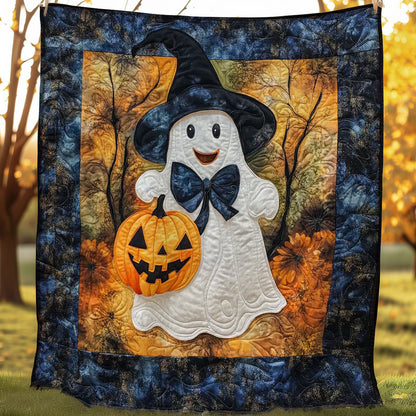 Ghost Witch And Pumpkin WN3107023CL Quilt