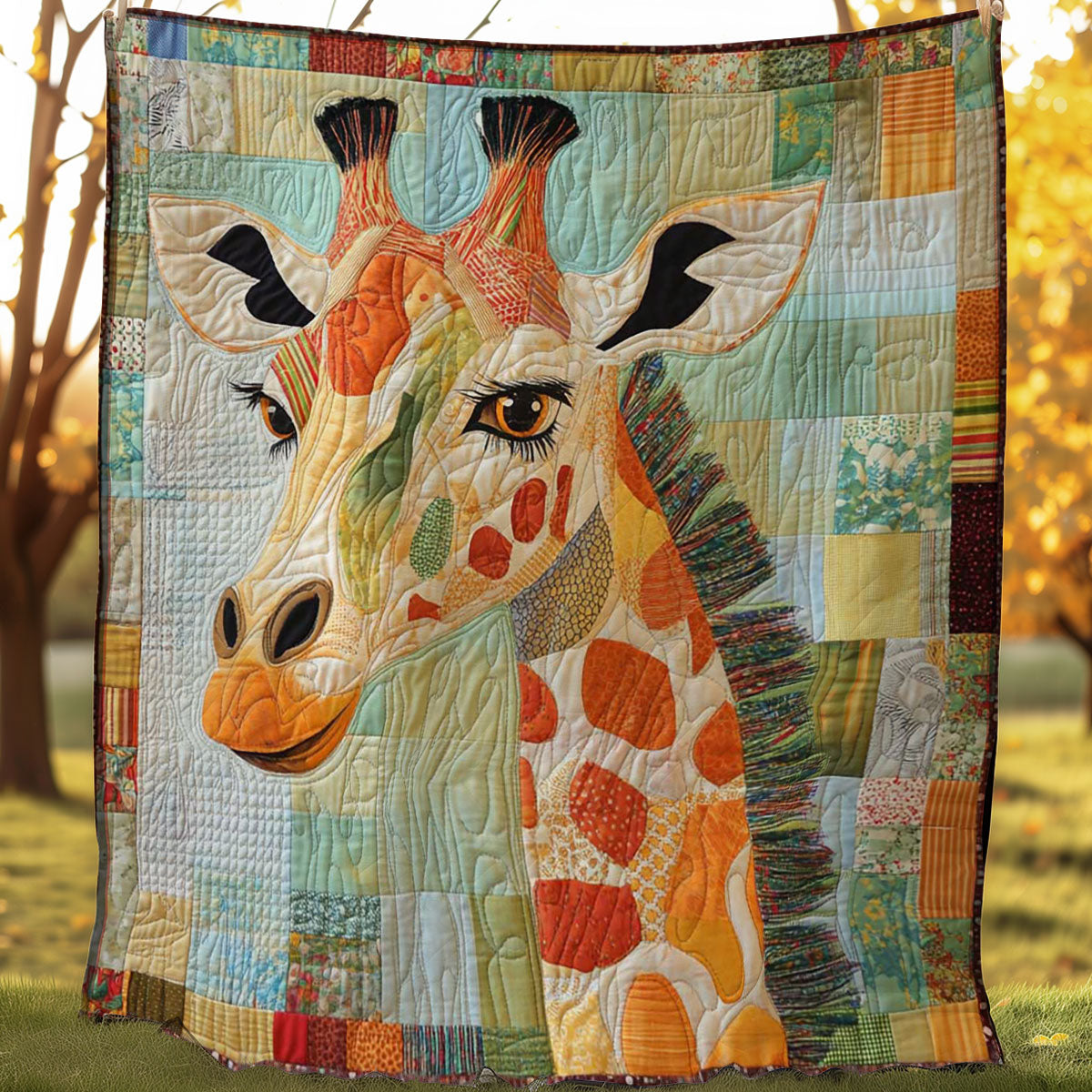 Giraffe Paradise WN0708077CL Quilt