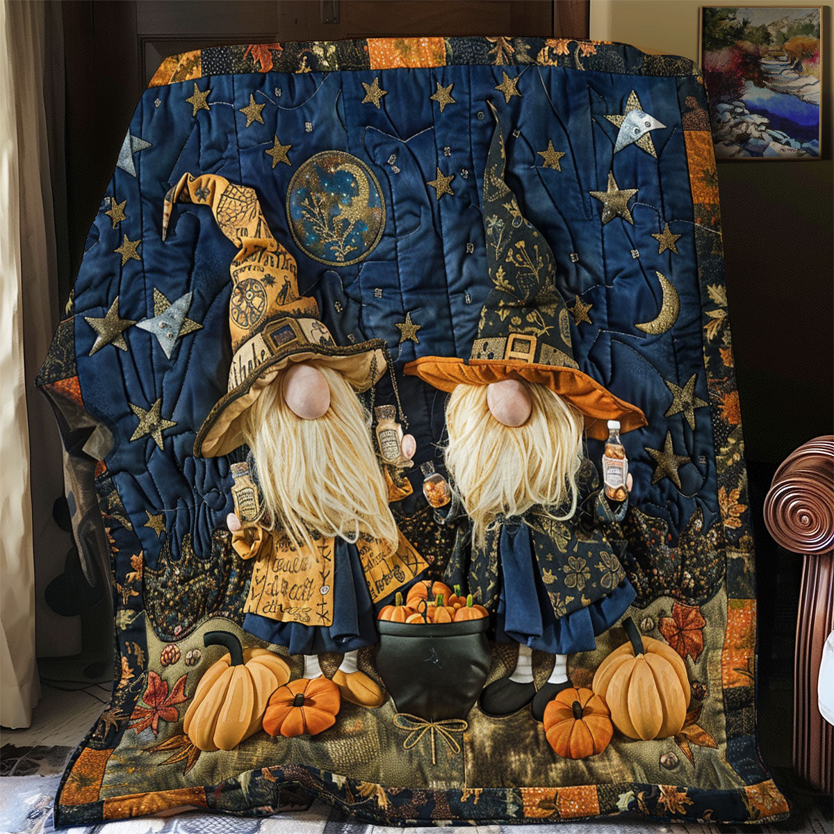 Gnomes Magic SR2008035CL Quilt