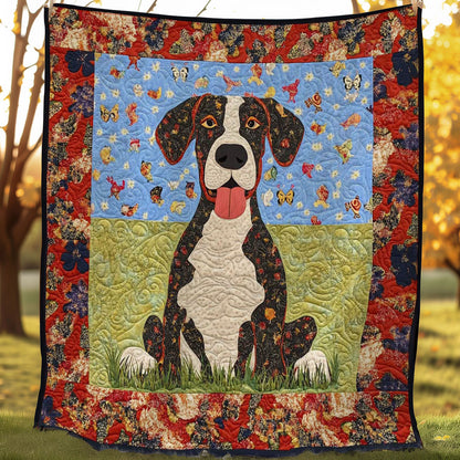 Great Dane Funny WN0608026CL Quilt