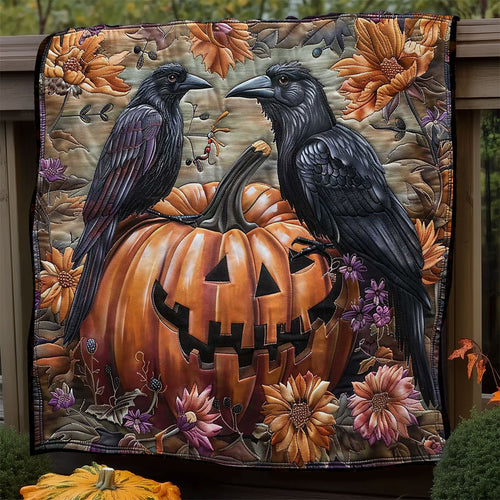 Halloween Crow's Roost WN1908075CL Quilt