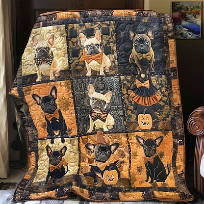 Halloween French Bulldog SR2008059CL Quilt