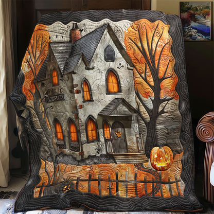 Halloween Haunted Manor SR1508005CL Quilt