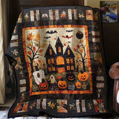 Halloween Haunted WN0608059CL Quilt
