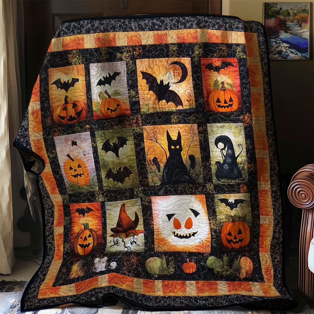 Halloween Night WN0608060CL Quilt