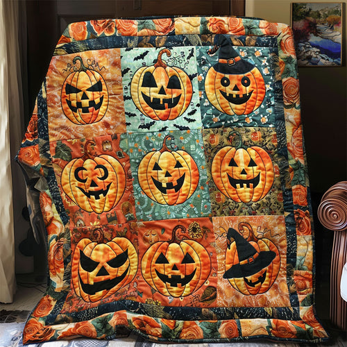 Halloween Pumpkins SR0908034CL Quilt