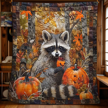 Halloween Raccoon WN1508052CL Quilt