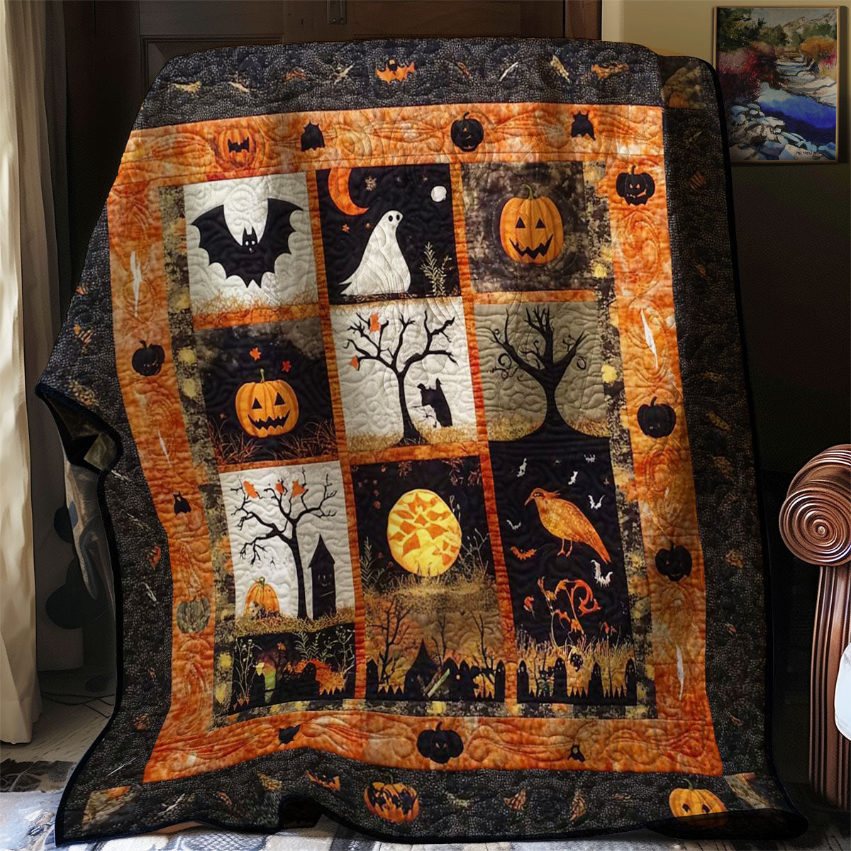 Halloween Shadow WN0608126CL Quilt