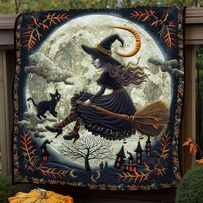 Halloween Witch's Moon WN1908081CL Quilt