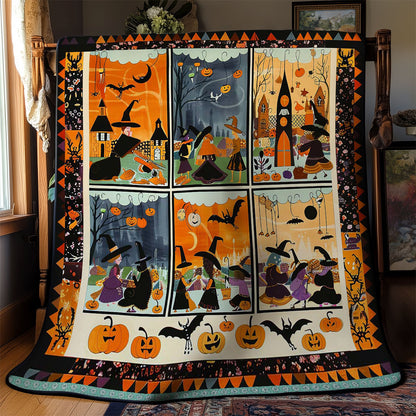 Halloween Witches' Dance WN3008036CL Quilt
