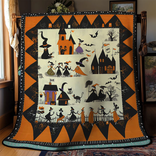 Halloween Witches' Potion Party WN3008037CL Quilt