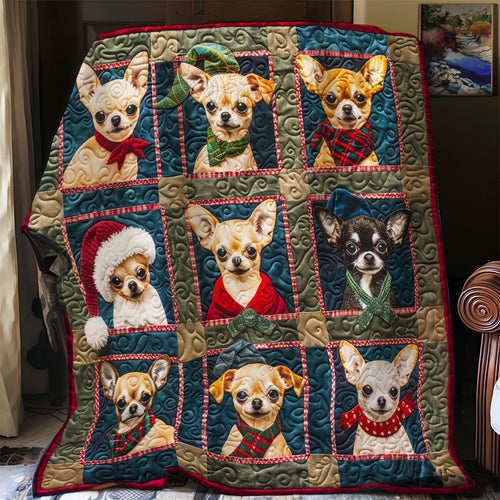 Happy Chihuahua SR2208043CL Quilt