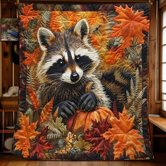 Harvest Raccoon WN1508055CL Quilt