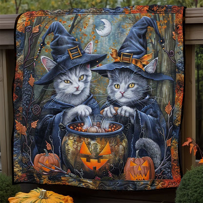 Haunted Cat's Concoction WN1408047CL Quilt