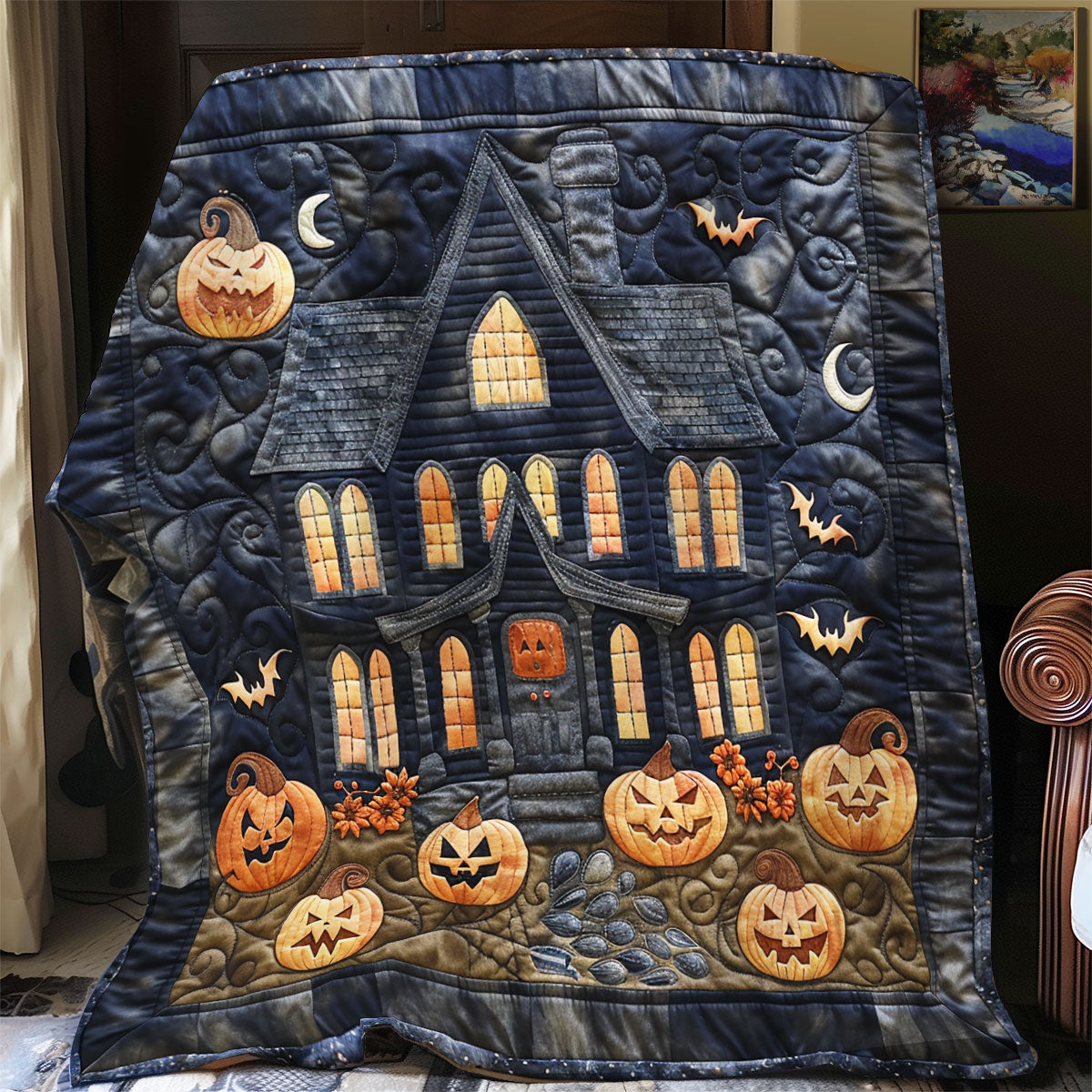 Haunted House SR2008029CL Quilt