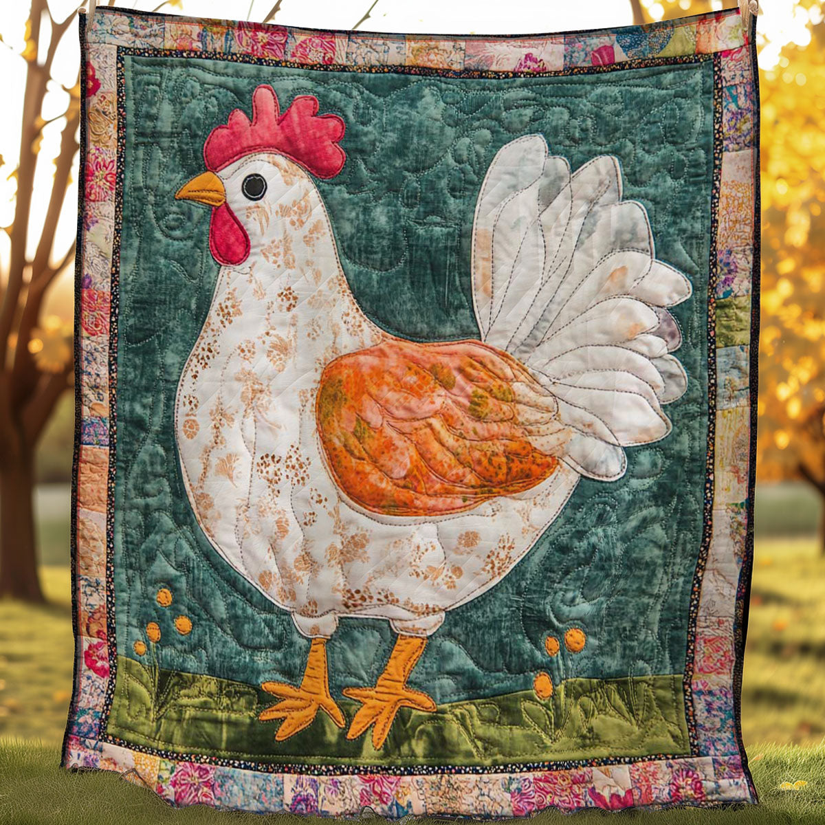 Hen Haven WN0508003CL Quilt