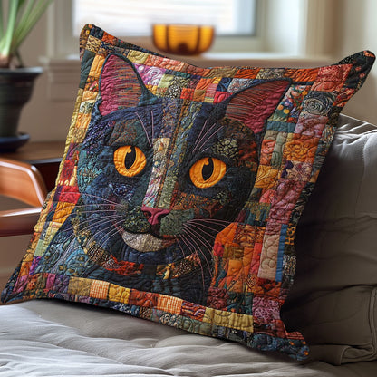 Hidden Cat WN0208079CL Quilt Pillow Case