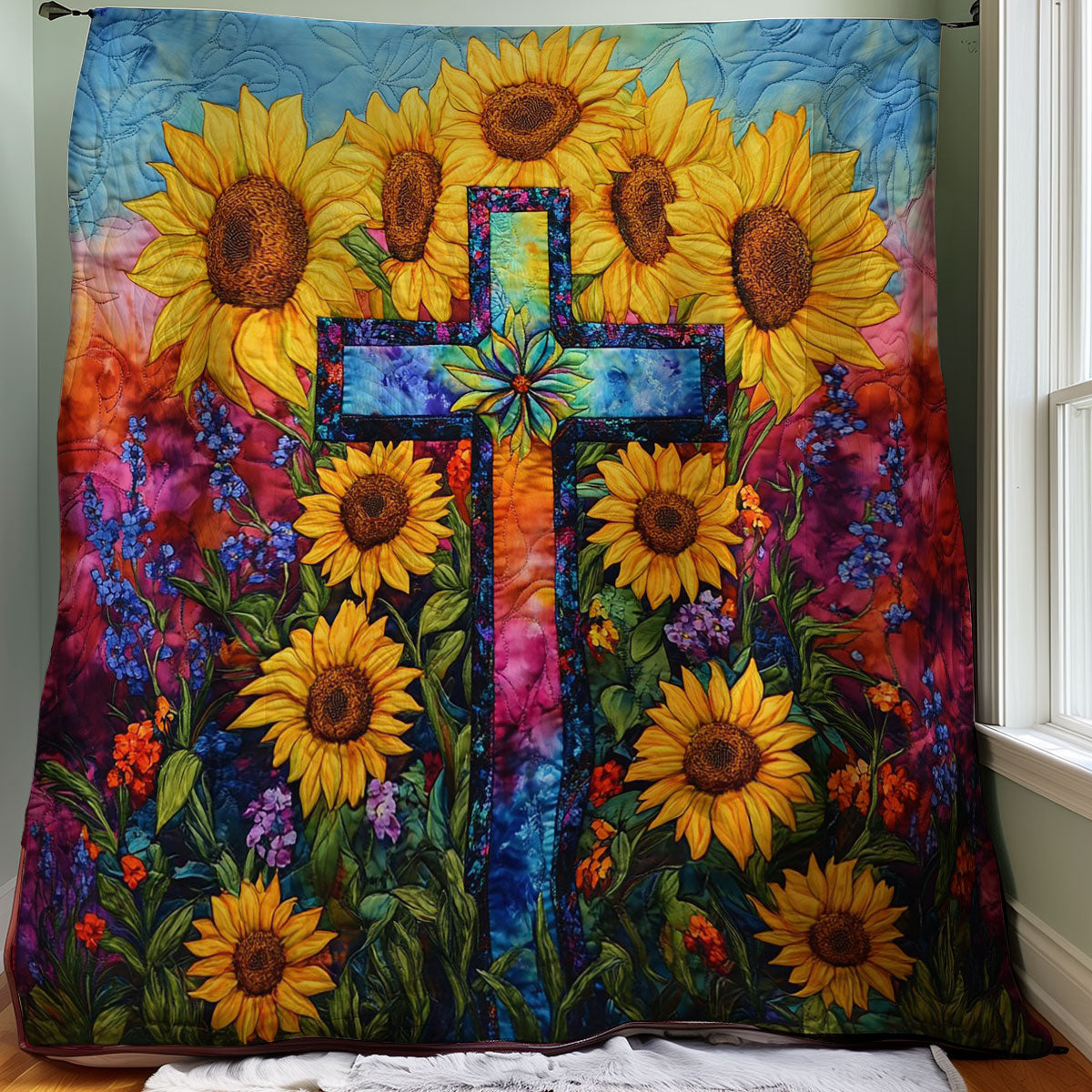 Hippie Cross WM0508008CL Quilt