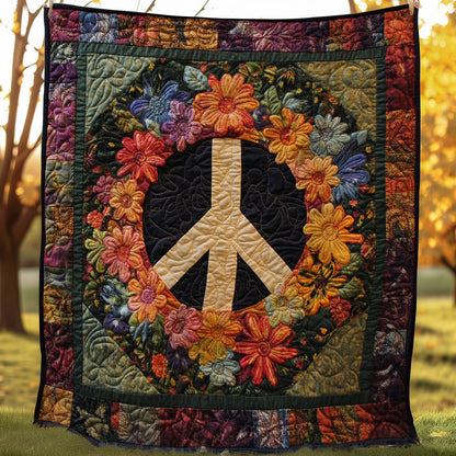 Hippie Peace WN0108066CL Quilt