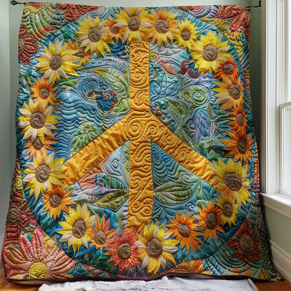 Hippie Sunflowers WM1408060CL Quilt