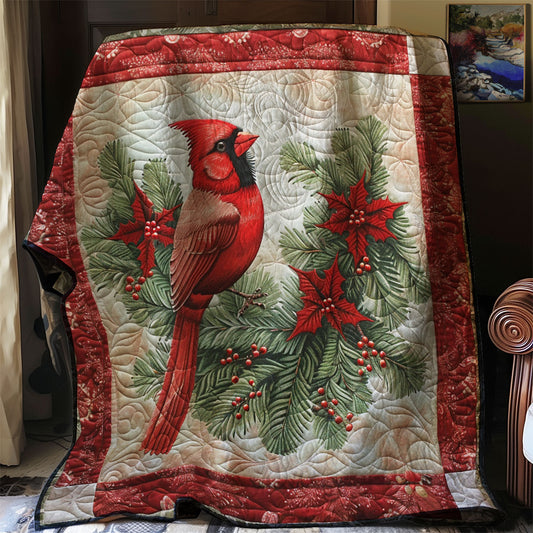 Holiday Cardinal WN2208044CL Quilt