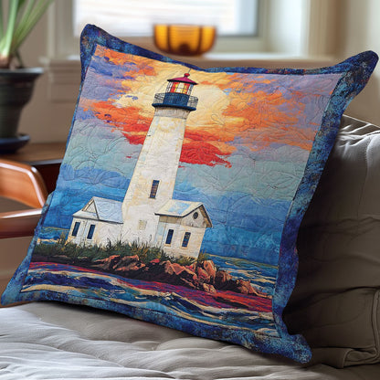 Hopeful Lighthouse WN0108028CL Quilt Pillow Case